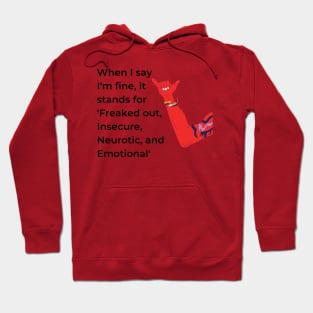 Funny Introvert Quote Hoodie